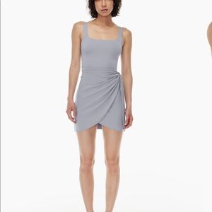 Aritzia Wilfred Saturn Mini Dress - Red